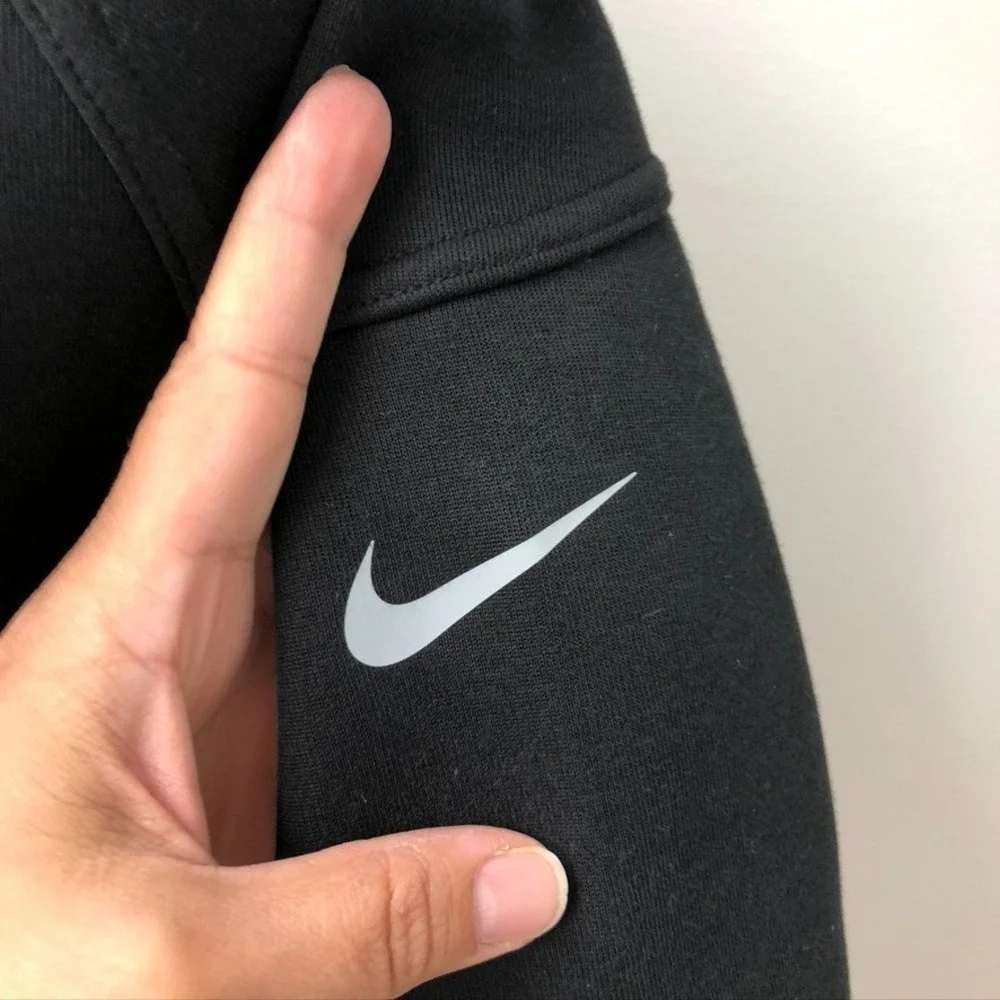 Nike Personalized Golf Full Zip Sweatshirt Hoodie Womens Medium Black Activwear
